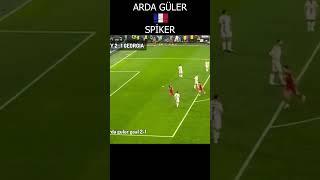 ARDA GÜLER  FRANSIZ SPİKERİ ÇILDIRTIYOR |GÜRCİSTAN GOL