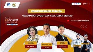 WEBINAR : KEAMANAN CYBER DAN KEJAHATAN DIGITAL