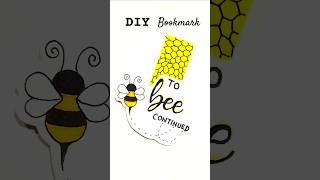 DIY Cute Bee Bookmark #DIY #bookmark #aurora #music