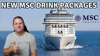 MSC NEW Drink Packages - 12.18.2024 - Effective Immediately