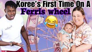 Koree’s First Time On A Ferris Wheel |Travel | Tourist | Vlog | DITL |Family |The Bichanga Family |