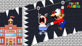 Mario Takes BABY to the SCHOOL - Game Animation