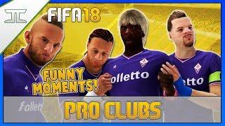 FUNNIEST PLAYER FACES! - FIFA 18 Pro Clubs Funny Moments! (FIFA 18 Funny Moments)