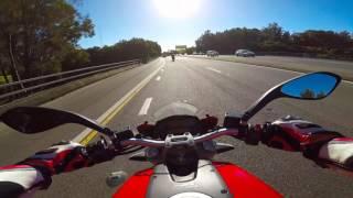 Ride on my Ducati Monster 659