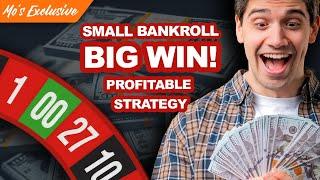 NEW ROULETTE STRATEGY | SMALL BANKROLL | SMART & EASY WINNING PROGRESSION SYSTEM  - Bet With MO