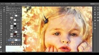 Tutorial : How to Use Butterfly Spread Photoshop Action
