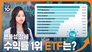 미대선 이후 관심 가져볼 ETF는? / 월간 TIGER ETF TOP10