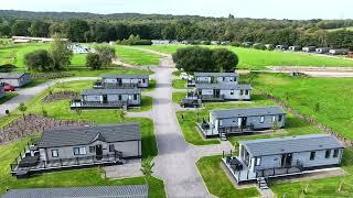 Take a tour of Green Hill Farm Holiday Village from the sky