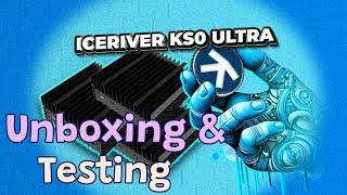 KS0 Ultra Unboxing & Testing #crypto #kaspa