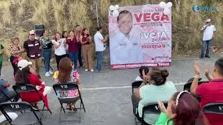 Decisión 2024 | Barrio de El Santito, Juan Andrés Vega, candidato por la coalición MORENA-PT-PVEM.