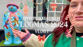 Vlogmas 2024 Vlog 1 | slow productive week | LiveitlikeLauren