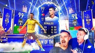 OMG! CRISTIANO RONALDO TOTY IN A PACK !!  BEST FIFA 20 TEAM OF THE YEAR PACK OPENING