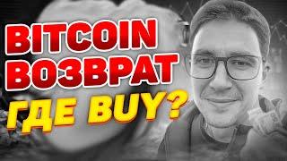 Bitcoin будет возврат! Биткоин прогноз плюс сделки по битку