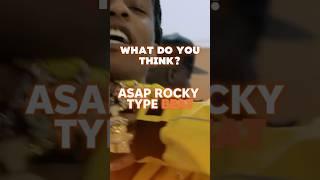 Imagine ASAP ROCKY on This TRAP Type Beat!