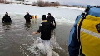 Dave Wooten From XL Country Takes the Polar Plunge for Special Olympics