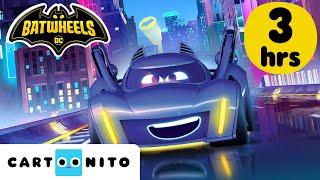 Every BATWHEELS Episodes and Songs | 3 hours Compilation | Cartoonito | Cartoons For Kids