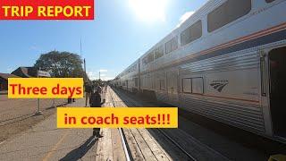 Amtrak Coach Review (Long distance train): The Empire Builder (Portland to Chicago)