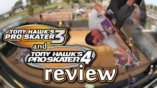 Tony Hawk's Pro Skater 3 & 4 Review - Square Eyed Jak