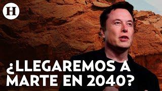 ¿Vivirías en Marte? Elon Musk adelanta proyecto de colonizar Marte y así lo lograría en 20 años