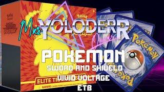 MRS YOLODERR OPENING POKEMON SWORD AND SHIELD VIVID VOLTAGE ETB