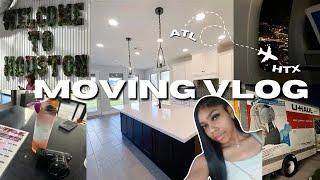 MOVING VLOG: I MOVED TO HOUSTON TEXAS! 800 MILES FROM HOME!