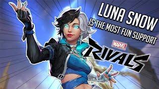 Luna Snow Is The BEST Support | Marvel Rivals Gameplay | (Luna Snow Gameplay + Tips)