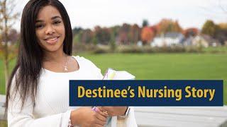 Destinee’s Nursing Story: Concordia ABSN Program Online Learning Helps Students Earn BSN Faster