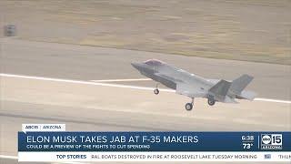 Rep. Greg Stanton says Elon Musk's call to eliminate F-35 fighter jets 'wrong-headed'