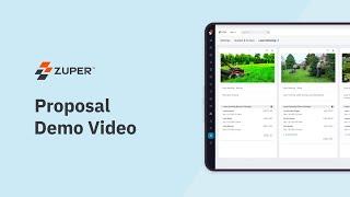 A Demo of Zuper's Proposal Feature for Mastering Efficiency