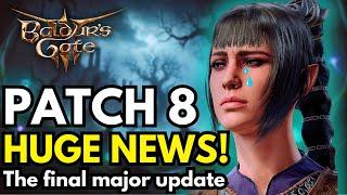 Baldur's Gate 3: Patch 8 New Details Revealed | The Final BG3 Update!