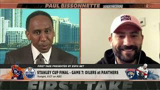 AN ABSOLUTE HEATER  Paul Bissonnette previews Oilers-Panthers Stanley Cup Finals G7 | First Take