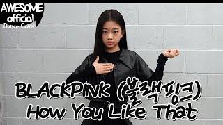 나하은(Na Haeun) - BLACKPINK(블랙핑크) - How You Like That  Dance Cover