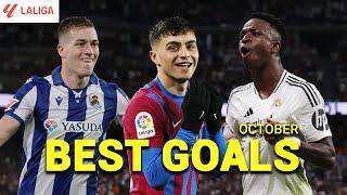 BEST GOALS OF THE MONTH | LA LIGA | OCTOBER 2024