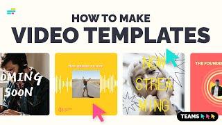 How to Make Video Templates for your Brand with Kapwing for Teams