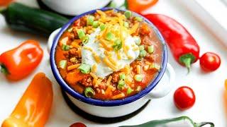 Keto Chili Recipe | Easy Low Carb NO BEAN Chili For The Keto Diet