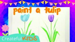 How To Paint a Tulip