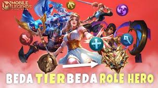 Namatin Mobile Legend tapi Beda Tier Beda Role Hero