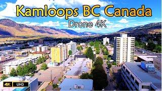 Kamloops BC Canada Drone 4K