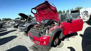 Tour Of European Car Section at Junkyard in California - BMW Mercedes Jaguar Volvo VW Audi Porsche