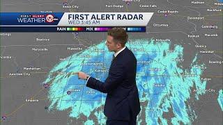 Kansas City blanketed by snow Wednesday, closings and wrecks reported