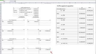 EBK und SBK Eröffnungsbilanzkonto und Schlussbilanzkonto