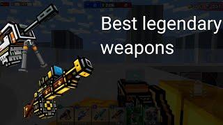 top best 11 legendary weapons in pixel gun 3d