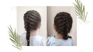 Шаш өріп үйрену| Как заплести косички| How to braid for beginners step by step