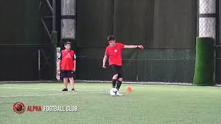 Alpha Football Club Long Pass Techniques