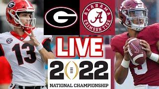 Georgia vs Alabama (1/10/22  CFP National Championship Simulation) NCAA Football 22