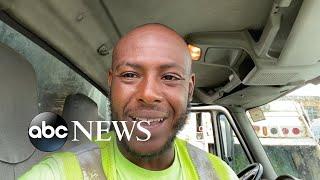 Garbage man inspires support for sanitation worker on Instagram