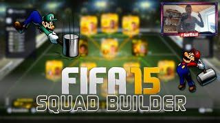 FIFA 15 Ultimate Team : 2x Squad Builder - SWEATY & BEST RATING [FACECAM]