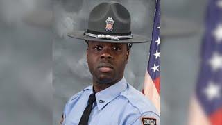 Georgia state trooper dies after hitting interstate embankment while trying to make traffic stop