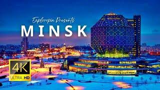 Minsk, Belarus  in 4K ULTRA HD 60FPS Video by Drone