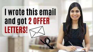 Best format to write research emails  | For MS, PhD & internships